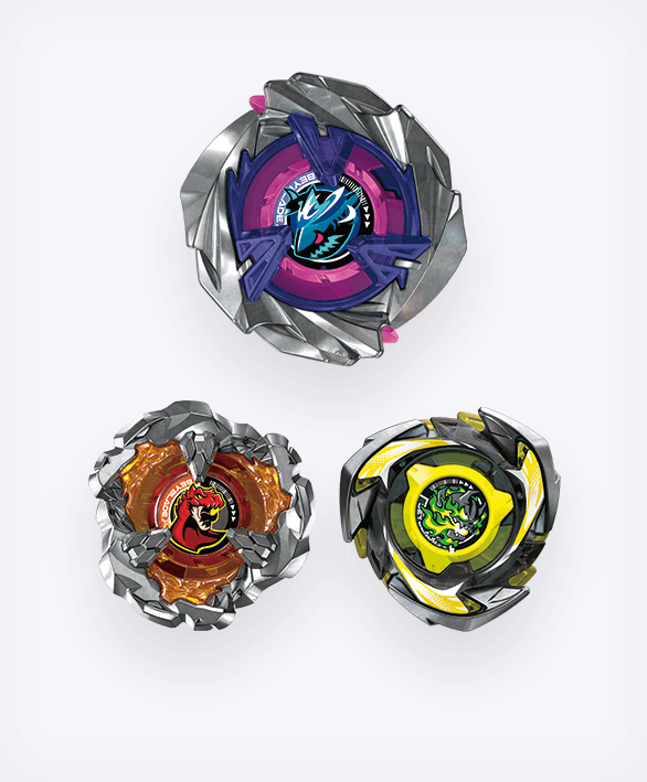 BBX-SET BeybladeX 爆旋陀螺X UX-15 三陀螺套裝